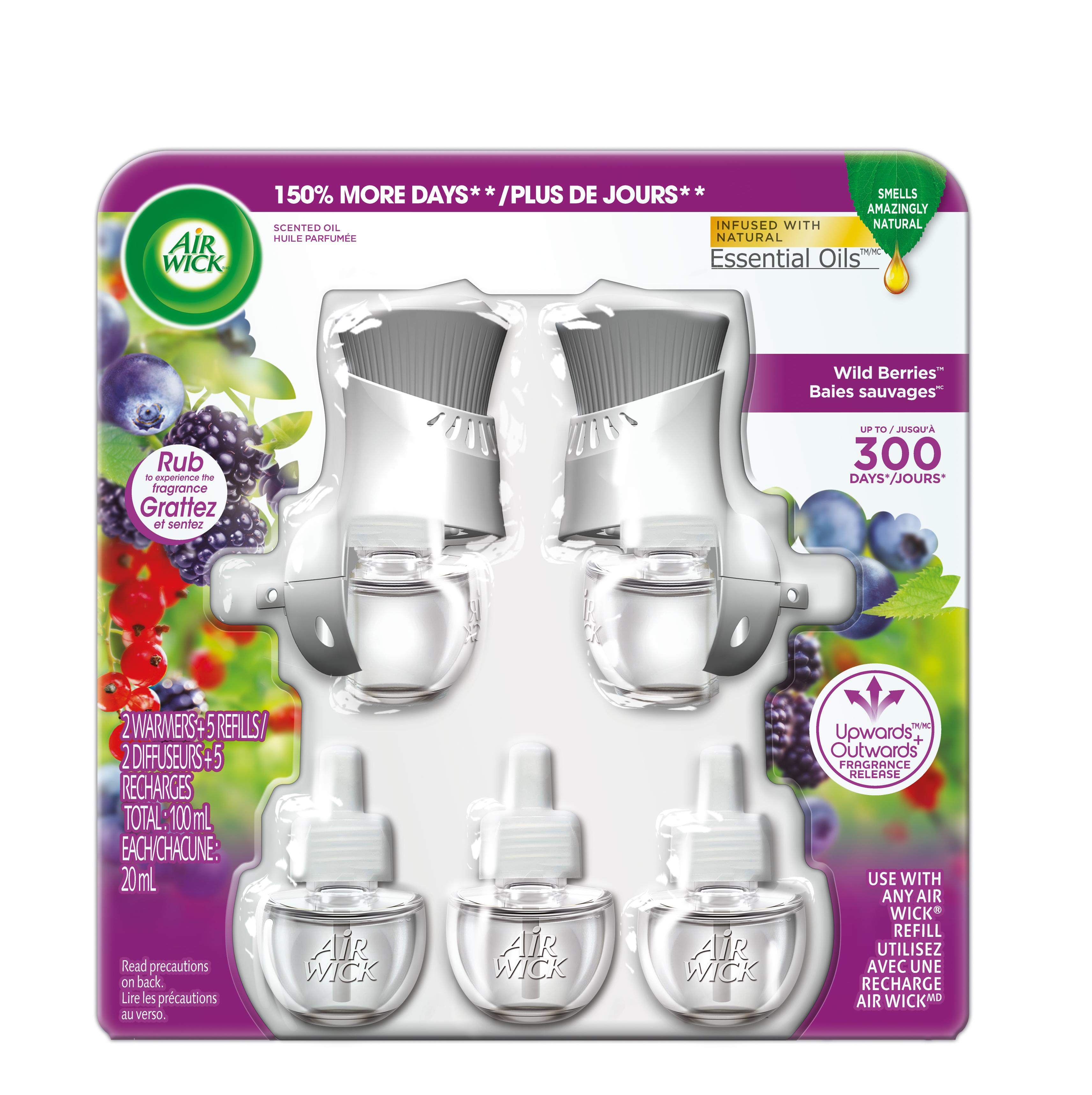 AIR WICK® Scented Oil - Wild Berries - Kit (Canada)